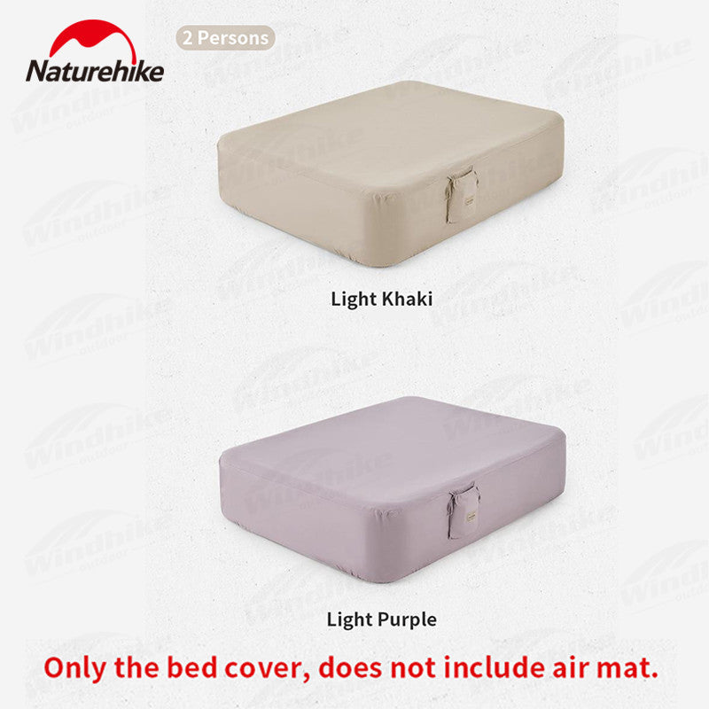 Naturehike Portable Cotton Air Cushion Bedspread Keep Out Dust All Cotton Breathable Mattress Cover Inflatable Bed Cover (Air Mat Not Included)