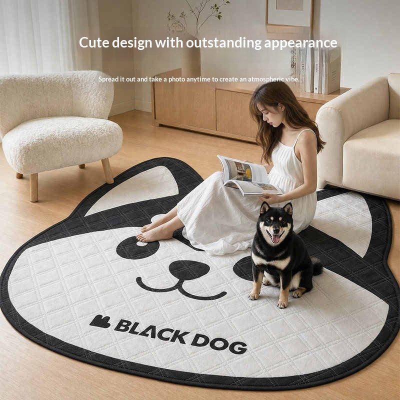 BLACKDOG DOGGY Ultrasonic Picnic Mat Portable Foldable Oversized Mattress Ground Pad Moisture Barrier Skin Friendly Machine Washable Outdoor Camping