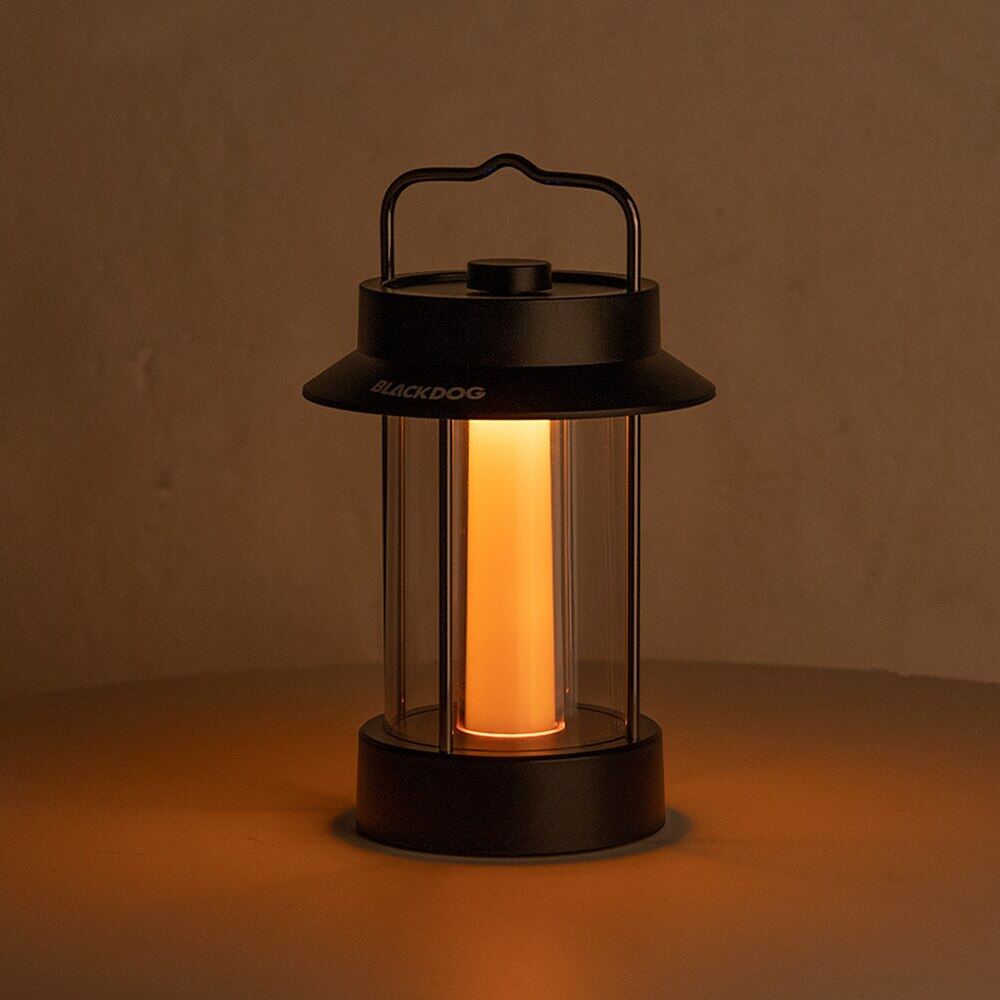 BLACKDOG by Naturehike Outdoor Camping Soft Light Warm Cool White LED Lantern Atmosphere Lamp USB Charging IPX4 Waterproof up to 300 Lumens
