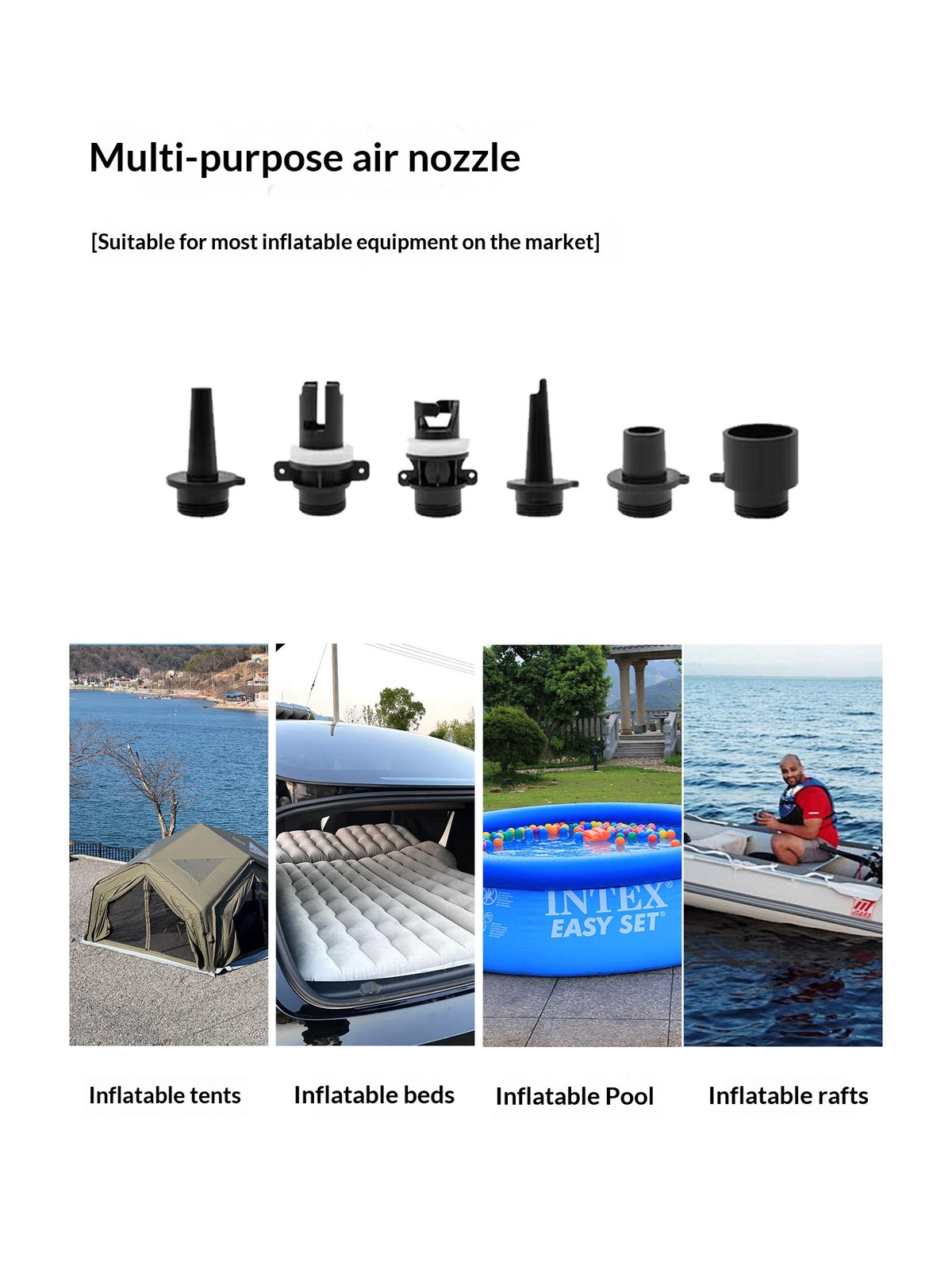 Coody GR-133P Lite Air Inflatable Tent Pump Wireless Electric Automatic USB C Charging 22PSI Max