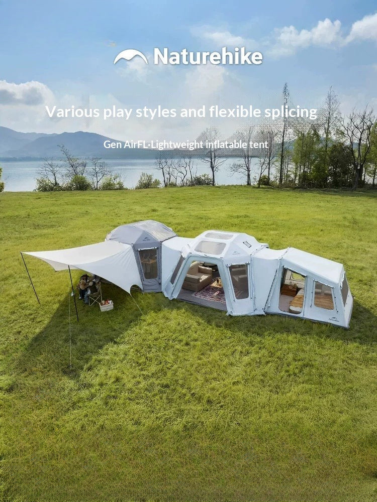 naturehike inflatable tent Naturehike 2026 AIR FL 13.0 / 6 0 / 3.0 Modular Tent Portable 6-8 – EZcamp  Outdoorhub