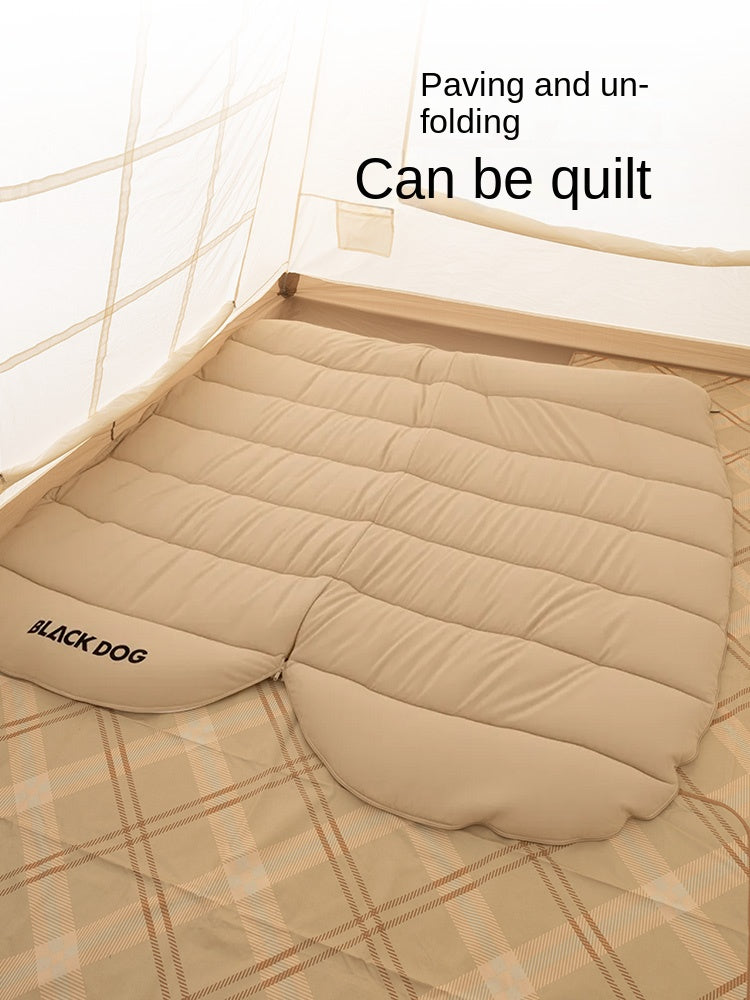 Blackdog CLOUD NEST Eggshell Sleeping Bag Portable Multipurpose Warm Comfortable Adult Hooded Quilt Bottom Opening Design Skin-Friendly Outdoor Camping Travel
