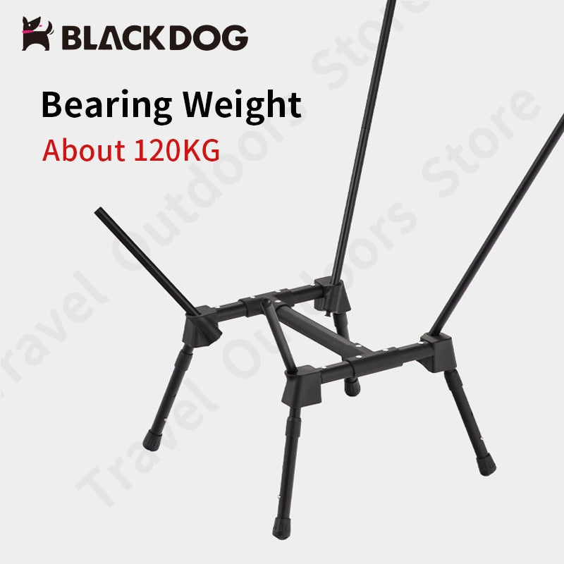 BLACKDOG by Naturehike Folding Portable Moon Chair Outdoor Camping Foldable Adjustable Height Camp Chair 120KG Max Load Heavy Duty Lightweight 2.1KG