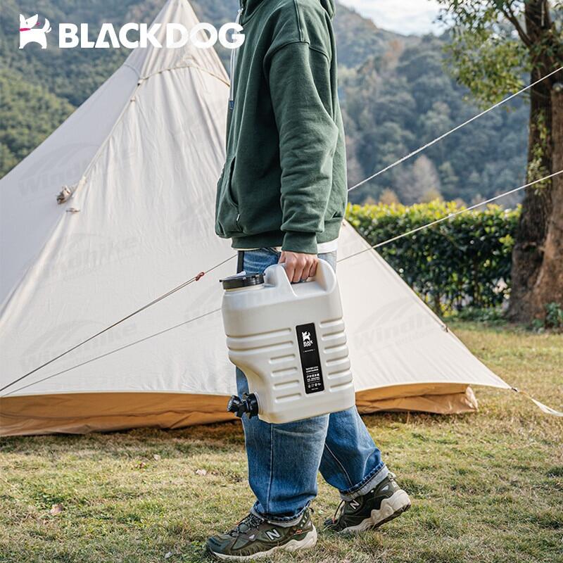 BLACKDOG by Naturehike Camping 12L PP PE Water Container Bottle Drinking Water Storage Bucket with Faucet Outdoor Heavy Duty Handy Jug Tank