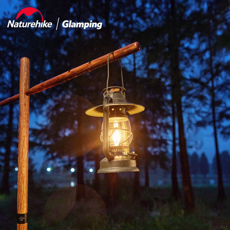 Naturehike Outdoor Retro Kerosene Gas Oil Lamp Portable Hanging Camping Atmosphere Lantern Light Ultralight Waterproof Hiking Picnic Vintage