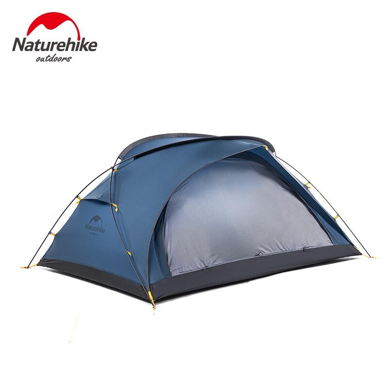 Naturehike Bear UL2 Camping Tent 2 Person Ultralight 20D Nylon Waterproof Double Door Travel Tent With Mat Outdoor Large Space