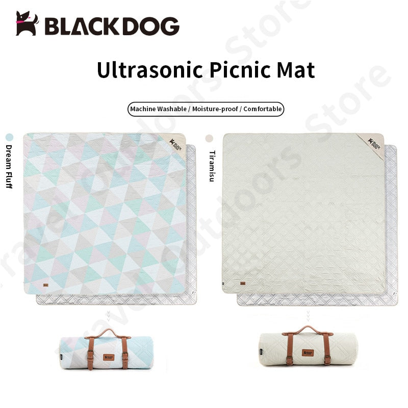 BLACKDOG by Naturehike PARK Series Outdoor Picnic Mat 2 Sizes Ultralight Soft Moisture Proof Beach Mat Pad Aluminum Bottom Waterproof Machine Washable