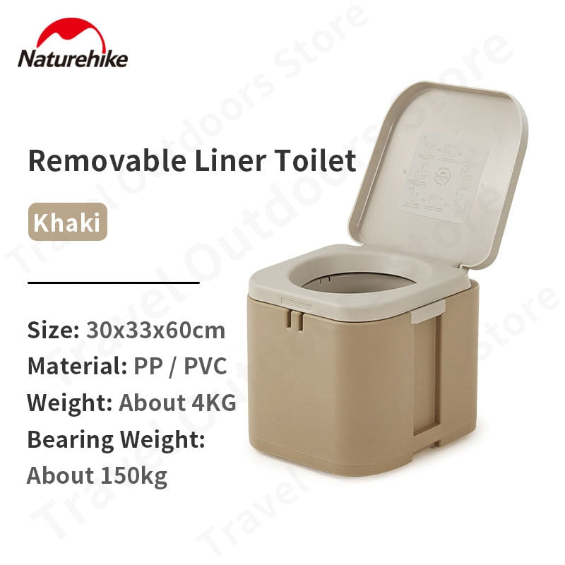 Naturehike Camping Portable Toilets, Outdoor Toilet Camping