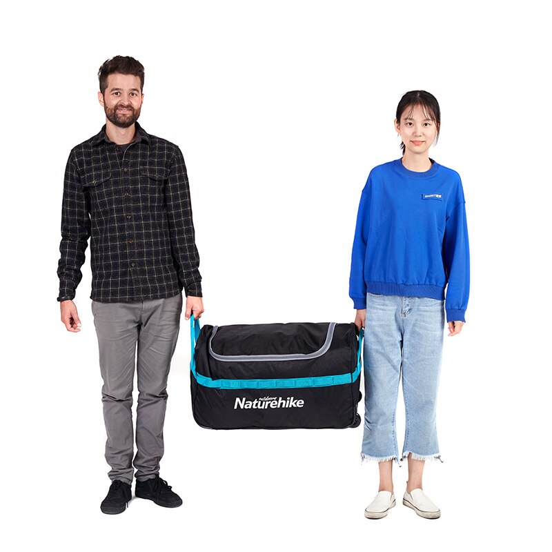 Naturehike 85L and 110L Storage Duffle Bag Extra Large for Camping Travel Foldable Duffle Luggage Bag Wheeled Rolling Wheels Duffel Bags