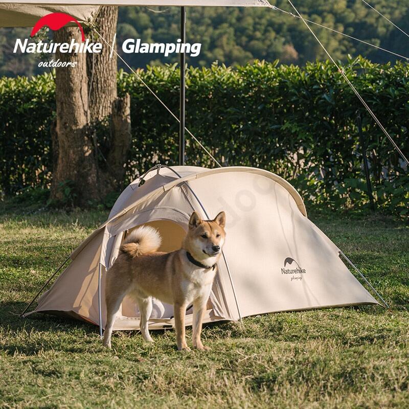 Naturehike HIBY Series Mini Pet Camping Tent Cat Dog Small Animal House Waterproof Portable Self Standing Fast Build Breathable Polyester Cotton