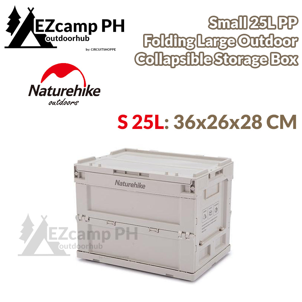 Naturehike 25L 50L 80L PP Storage Box Outdoor Portable Camping –  ezcampphoutdoorhub