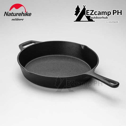 Naturehike Outdoor Cookware 2KG Cast Iron Skillet Pot Multi Purpose Camping Picnic Portable Roasting Frying Boiling Non Stick Cooking Pan