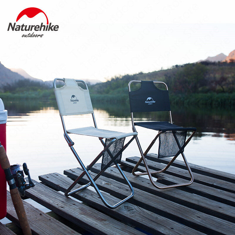 Naturehike Folding Mini Camping Stool Chair Ultralight Portable 80KG M