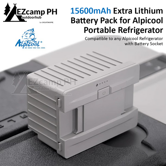 ALPICOOL 15600mAh Extra Spare Battery Pack for Alpicool Car Portable Refrigerator Camping Fridge Freezer Ref Rechargeable