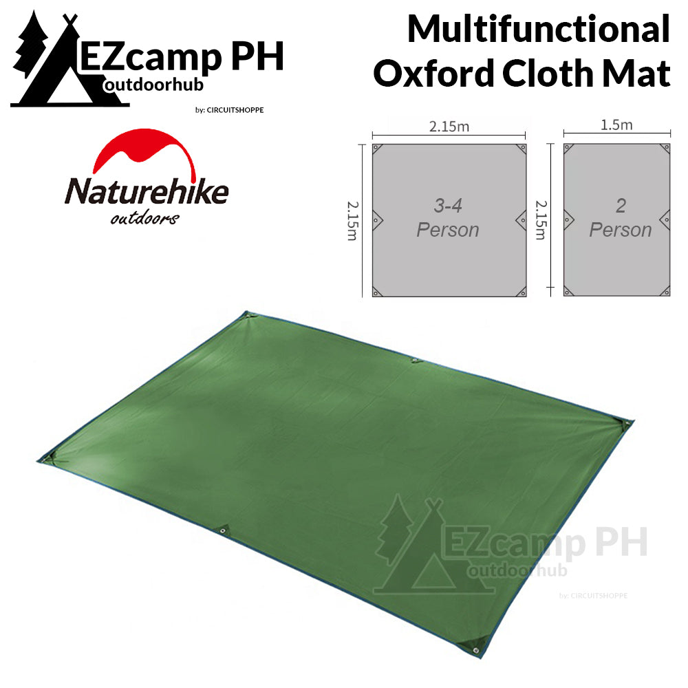 Naturehike Camping Mat Outdoor Picnic Waterproof Tent Footprint Mini Tarp Sun Shade Beach Blanket Oxford Cloth Groundsheet Awning Pad Ground Sheet