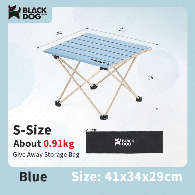 BLACKDOG by Naturehike PARK Series Portable Aluminum Alloy Camping Folding Table Ultralight Heavy Duty Picnic Travel Garden Tea Dining Table