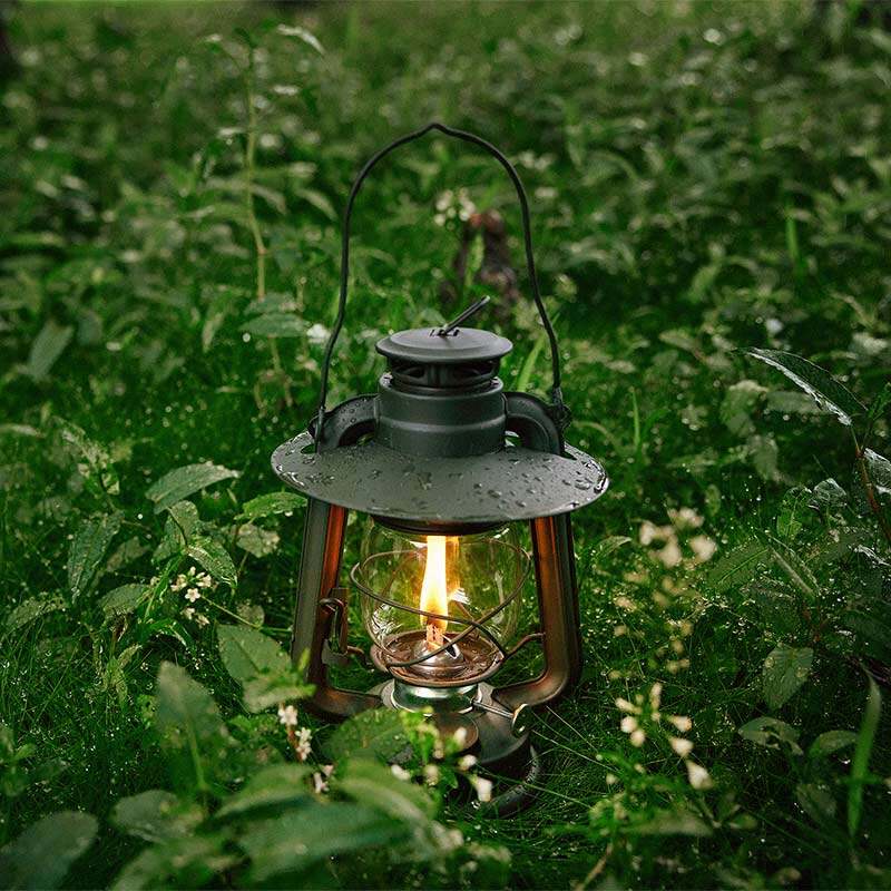 Naturehike Outdoor Retro Kerosene Gas Oil Lamp Portable Hanging Camping Atmosphere Lantern Light Ultralight Waterproof Hiking Picnic Vintage