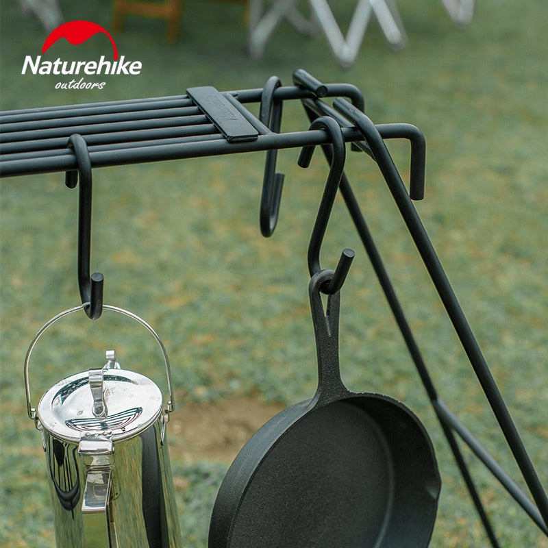 Naturehike Hyun Tie Baking Pan BBQ Pot Flat Bottom Large Baking Tray  Outdoor Camping Cast Iron Pan Barbecue Plate Picnic Supplie