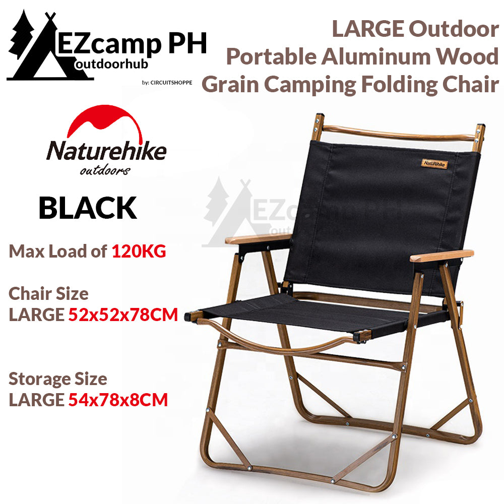 Naturehike MW02 Foldable Chair - Outdoor Furniture Kermit Aluminum Portable Folding Chair Great For Camping Picnic Park