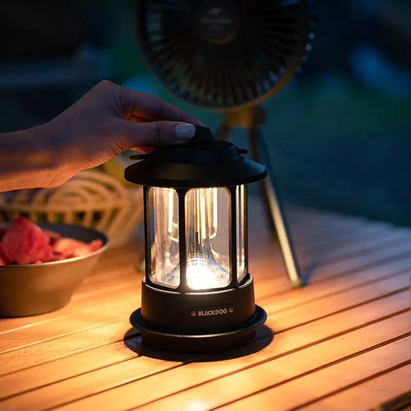 Naturehike USB Rechargeable Outdoor Camping Lantern Hand LED Light Tent  Hanging Lamp Portable Ambient Lamp Atmosphere Light