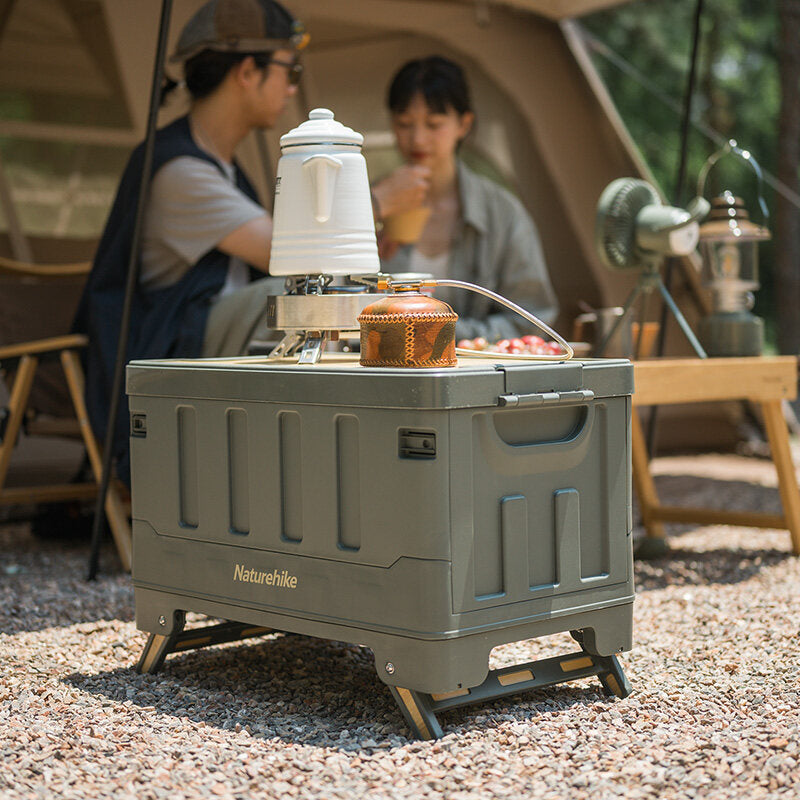 Nature hike klappbare Camping Tisch box 30l/60l wasserdichter Aufbewahrung  skorb mit Desktop-Board Outdoor Indoor tragbar